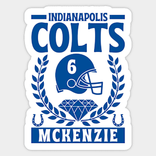 Indianapolis Colts McKenzie 6 American Football Sticker